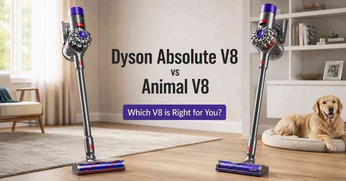 Dyson Absolute V8 vs Animal V8 Which Cordless Stick Vacuum Wins
