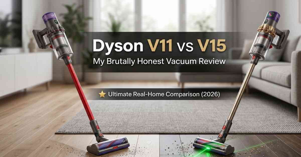 Dyson V11 vs V15 My Brutally Honest Vacuum Review