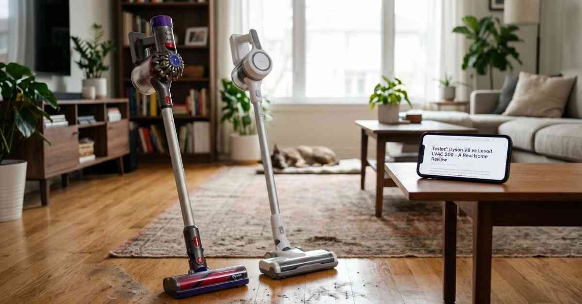 Dyson V8 vs Levoit LVAC 200 An Honest Hands-On Test