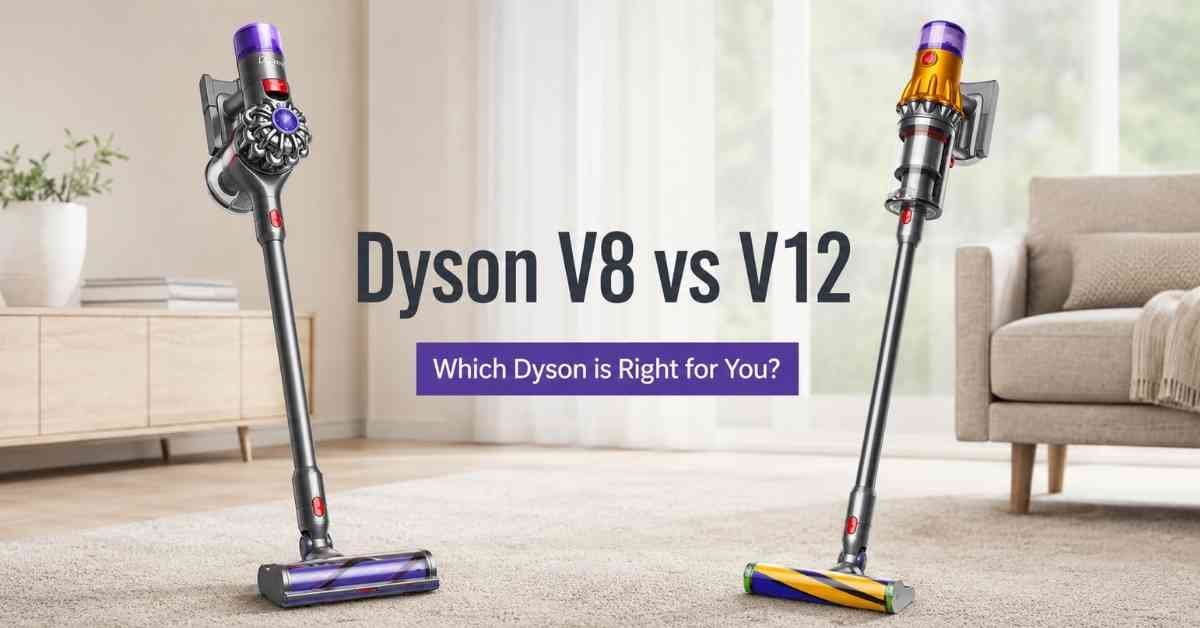 Dyson V8 vs V12 Which Cordless Vacuum Wins