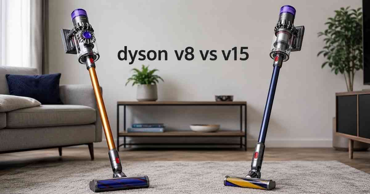 Dyson V8 vs V15 Brutally Honest Stick Vacuum Showdown