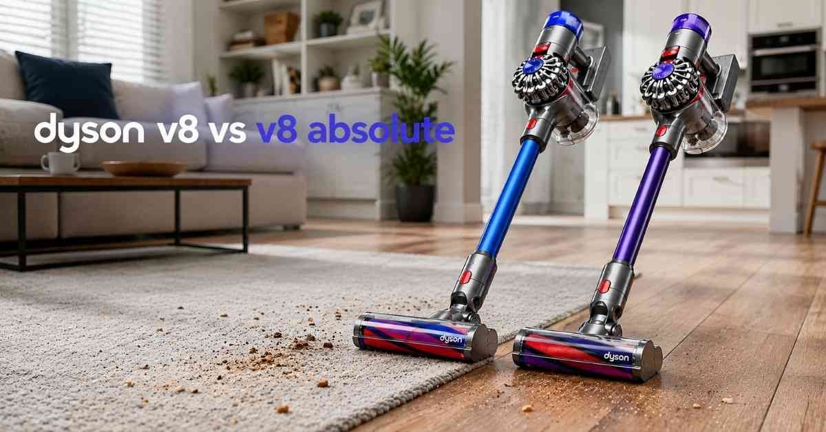 Dyson V8 vs V8 Absolute A Brutally Honest Stick Vacuum Review