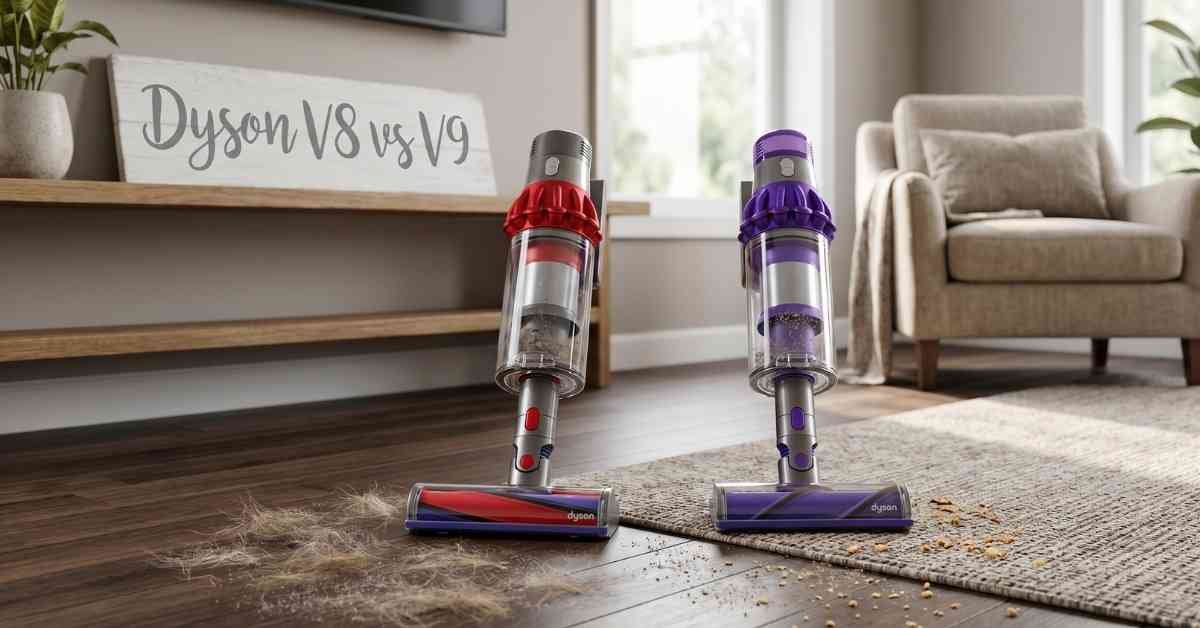 Dyson V8 vs V9 Honest Cordless Vacuum Showdown